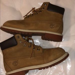 ❌🆘TRADED‼️Little Boys' 6" Wheat Boots EUC 🥾